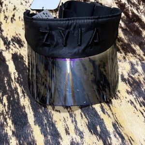 ZYIA Black Coronado Visor with Reflective Shield NWT